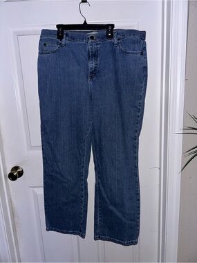 LEE Relaxed Straight Leg Jeans Size 16 Short